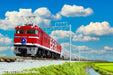 KATO N Gauge EF81 95 Rainbow Electric Locomotive Model 3066-F