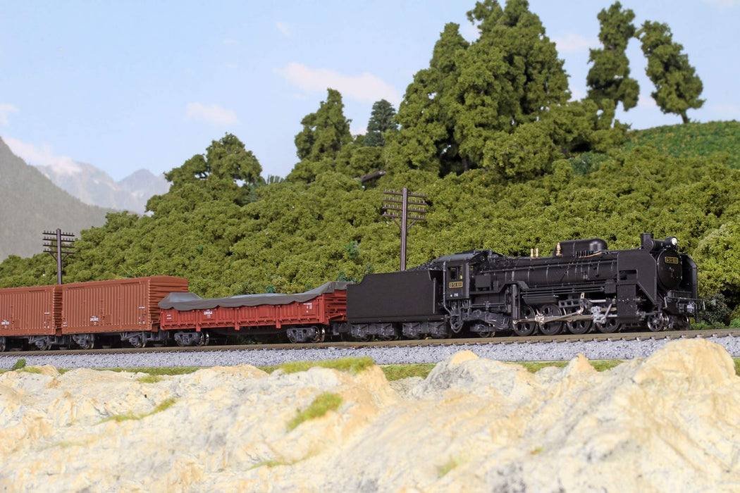 KATO N Gauge Toki 25000 Railway Model Freight Car 8017-1 With Cargo