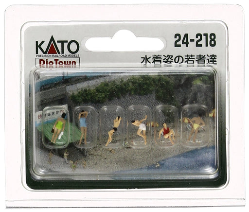 Kato Diorama Supplies: N Gauge Young People in Swimsuits 24-218- Japan Figure Store - #1 Bring To You The Best Japanese Goods