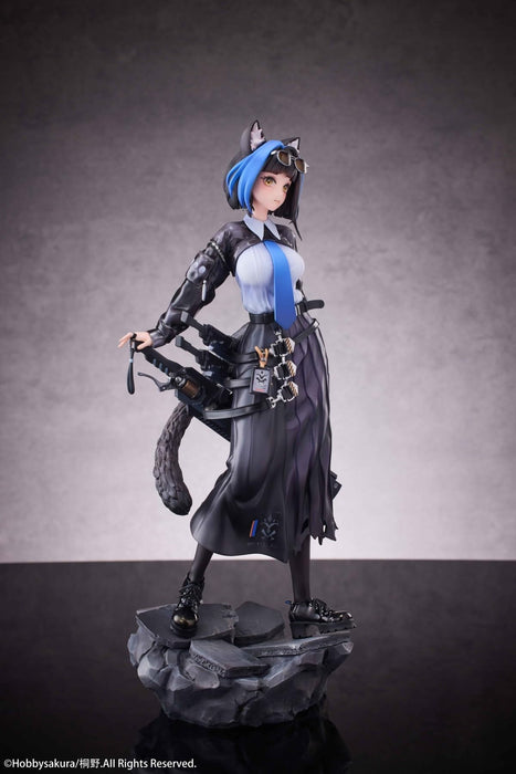 Qingcang 1/7 Scale PVC ABS Figure Kirino-Sensei Original Illustration Black