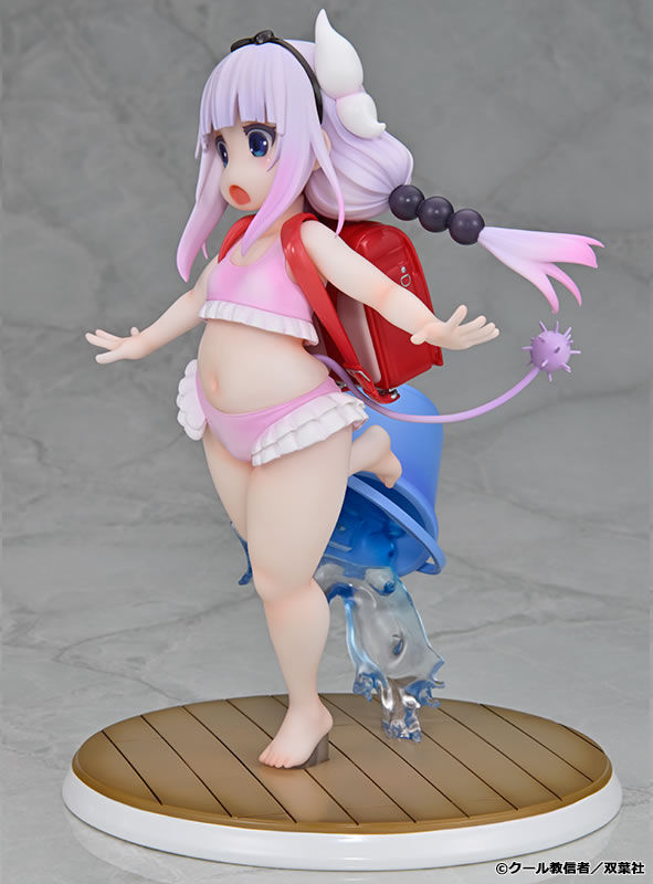 Kaitendoh Kobayashi-San Chi No Maid Dragon Kanna 1/6 Swimsuit Home Ver. Figure- Japan Figure Store - #1 Bring To You The Best Japanese Goods