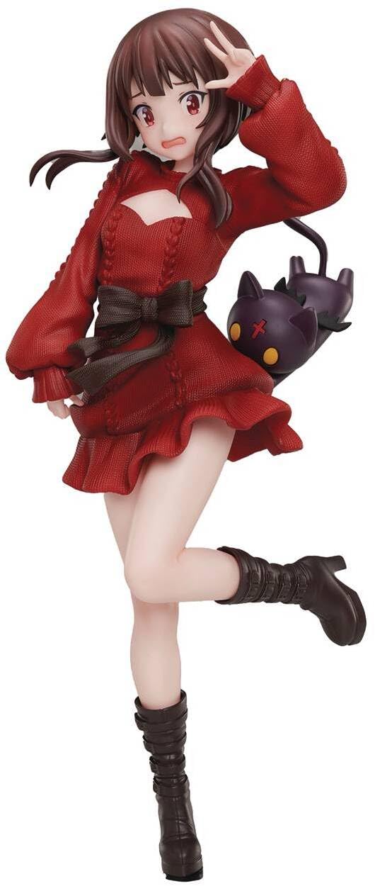 Elcoco KonoSuba 1/7 Megumin Chomusuke Figure October 2024 Re-Release- Japan Figure Store - #1 Bring To You The Best Japanese Goods
