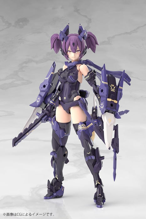 Kotobukiya Megami Appareil Asura Ninja Kagero Modèle à l'échelle 1/1 140 mm de haut
