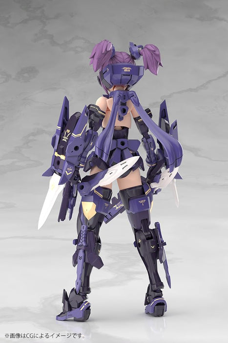 Kotobukiya Megami Appareil Asura Ninja Kagero Modèle à l'échelle 1/1 140 mm de haut