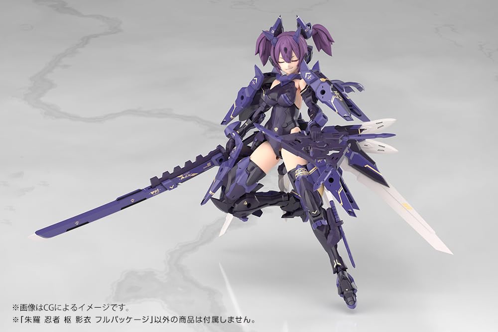 Kotobukiya Megami Appareil Asura Ninja Kagero Modèle à l'échelle 1/1 140 mm de haut