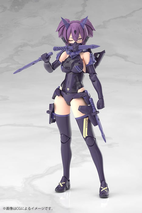 Kotobukiya Megami Appareil Asura Ninja Kagero Modèle à l'échelle 1/1 140 mm de haut