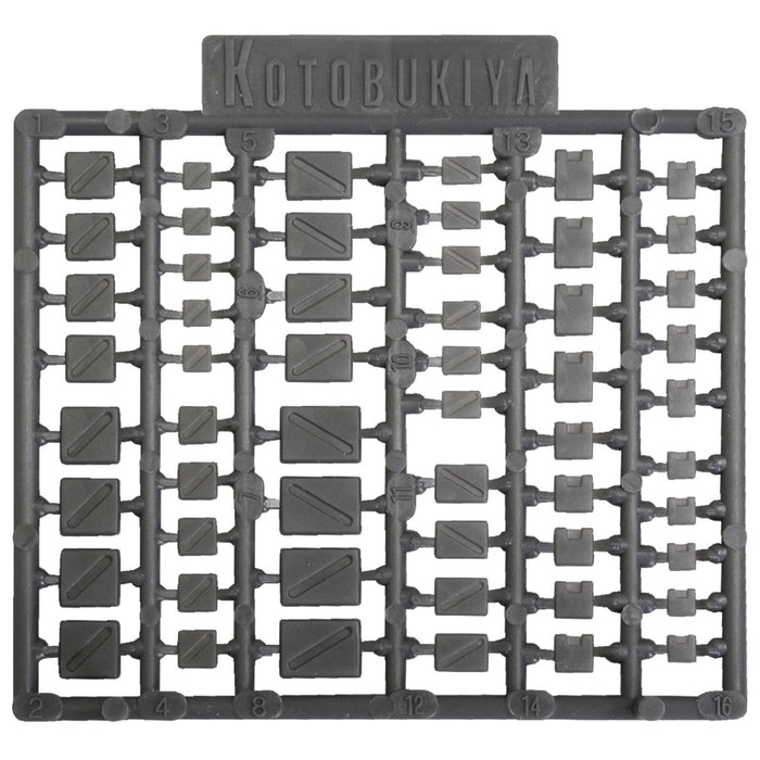 Kotobukiya Msg Plastic Unit P124 Square Mold Non-Scale Model Kit- Japan Figure Store - #1 Bring To You The Best Japanese Goods