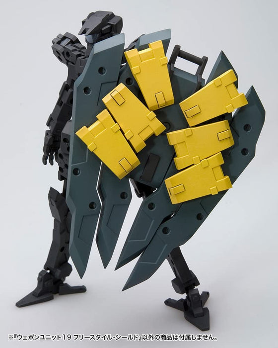 Kotobukiya Msg Weapon Unit 19 Freestyle Shield 110mm Plastic Model- Japan Figure Store - #1 Bring To You The Best Japanese Goods