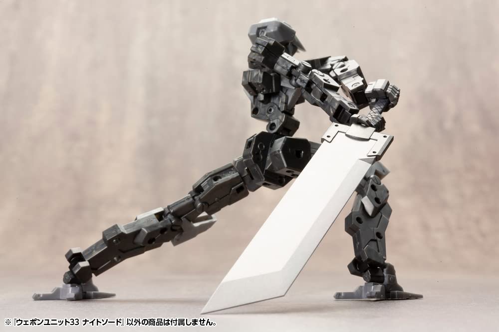 Kotobukiya Msg Weapon Unit 33 Knight Sword 89mm Non-Scale Plastic Model- Japan Figure Store - #1 Bring To You The Best Japanese Goods