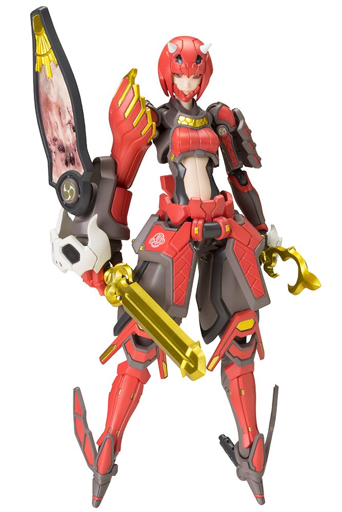 Kotobukiya PSO2 Shiki The Red Demon Princess 150mm 1/12 Scale Model- Japan Figure Store - #1 Bring To You The Best Japanese Goods