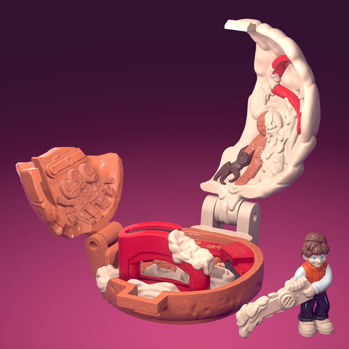 Figurine pré-peinte en PVC non-échelle de Kotobukiya Rover Robin Gingerbread Man