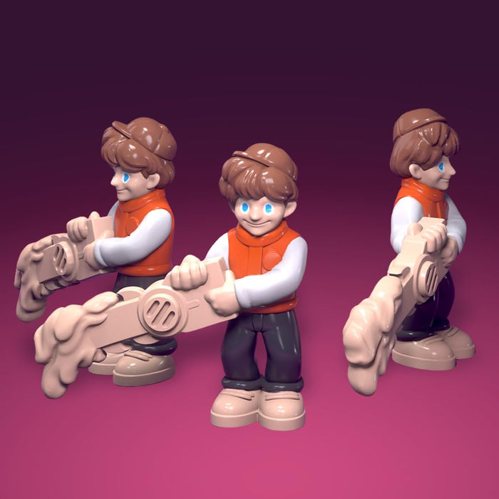 Figurine pré-peinte en PVC non-échelle de Kotobukiya Rover Robin Gingerbread Man