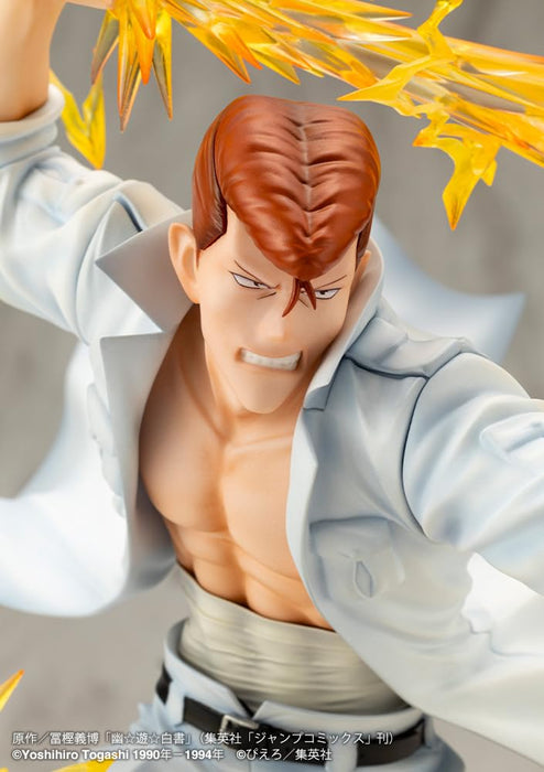 Kotobukiya Yu Yu Hakusho Kazuma Kuwabara Ver 2 Artfx J 1/8 Scale Figure- Japan Figure Store - #1 Bring To You The Best Japanese Goods