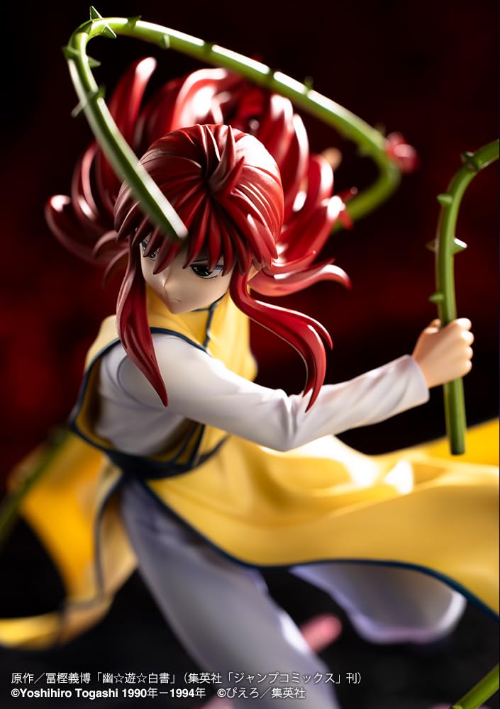 Kotobukiya Yu Yu Hakusho Artfx J Kurama Ver 2 PVC 1/8 Scale Figure- Japan Figure Store - #1 Bring To You The Best Japanese Goods