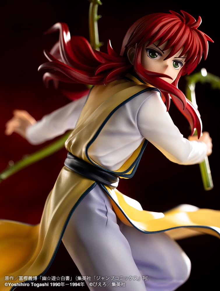 Kotobukiya Yu Yu Hakusho Artfx J Kurama Ver 2 PVC 1/8 Scale Figure- Japan Figure Store - #1 Bring To You The Best Japanese Goods
