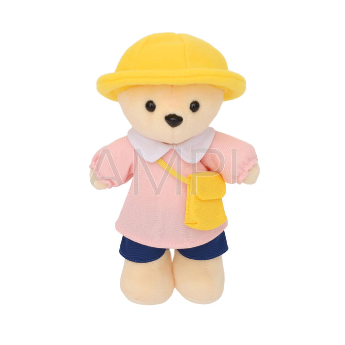 Movic Kumamate Pink Kindergarten Costume for Plush Toy Clothes- Japan Figure Store - #1 Bring To You The Best Japanese Goods