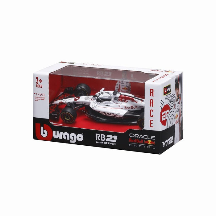 Kyosho Burago 1/43 Oracle Red Bull RB21 2025 Japanese GP Verstappen Model