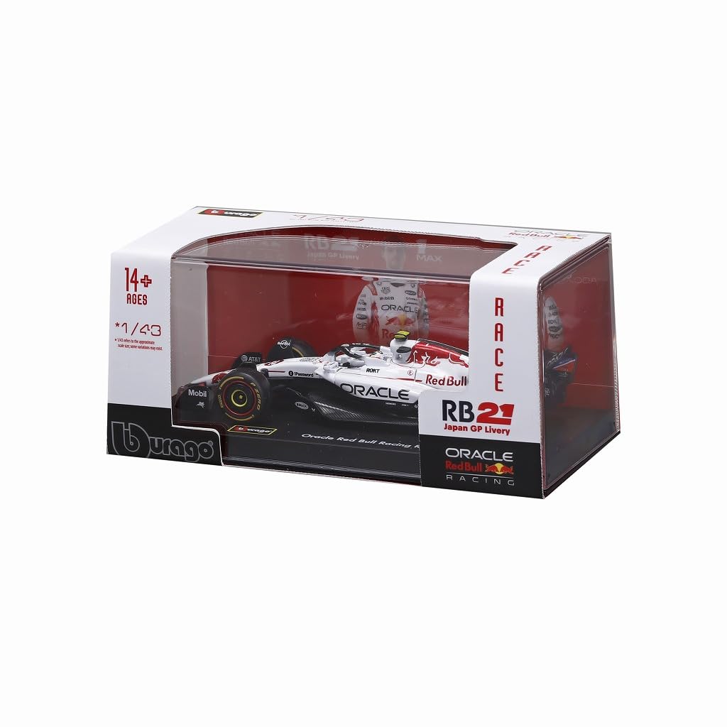 Kyosho Burago 1/43 Red Bull RB21 2025 Japanese GP Y. Tsunoda Model