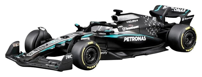 Kyosho Burago 1/64 Scale Mercedes F1 2025 Model No. 63 G Russell