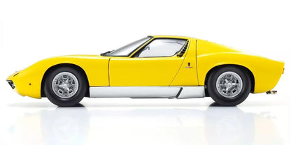 Kyosho 1/18 Scale Lamborghini Miura P400 Yellow Model Ks08314Y