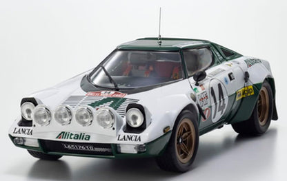 Kyosho 1/18 Scale Lancia Stratos HF Monte Carlo 1975 Winner Model KS08130E