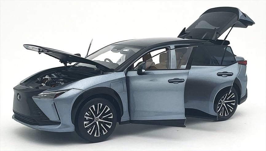 Modèle fini Kyosho Lexus RZ 450e Ether Metallic à l'échelle 1/18 KS08973A