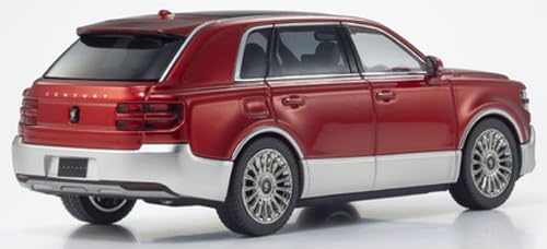 Modèle réduit Kyosho 1/43 Toyota Century rouge argenté avec intérieur fromage - Version originale