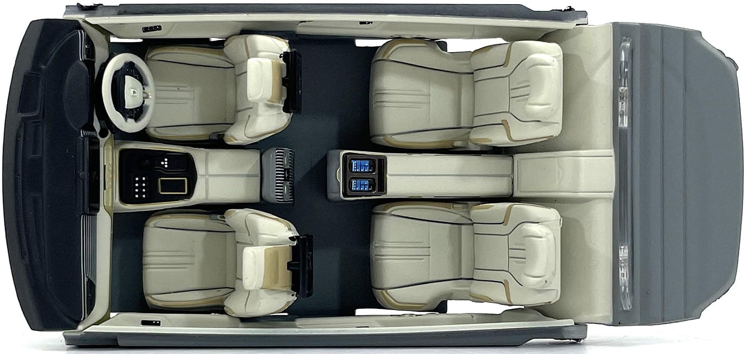 Modèle réduit Kyosho 1/43 Toyota Century rouge argenté avec intérieur fromage - Version originale