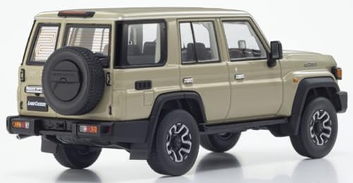 Kyosho 1/43 Scale Toyota Land Cruiser 70 Beige Model Ks03928Be Finished