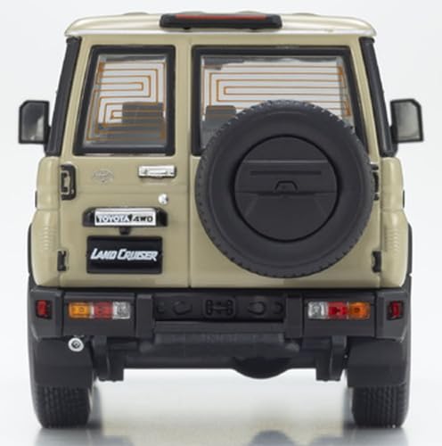 Kyosho 1/43 Scale Toyota Land Cruiser 70 Beige Model Ks03928Be Finished