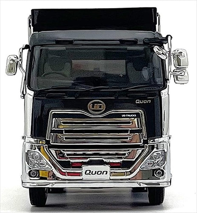 Kyosho 1/43 Ud Trucks Quon Kyokuto Dump Truck Black Metallic Model Ks03940Bk