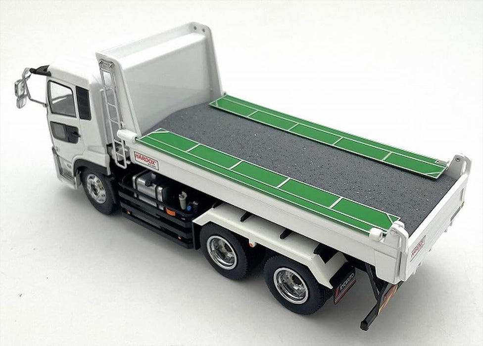 Kyosho 1/43 Ud Trucks Quon Kyokuto White Dump Truck Model Ks03940W