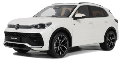 Kyosho Otto 1/18 Volkswagen Tiguan E TSI R-Line 2024 White Diecast Car