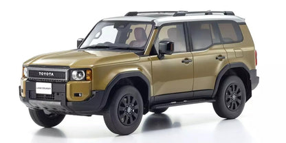 Kyosho Samurai 1/18 Scale Toyota Land Cruiser 250 Beige Model Ksr18064Be