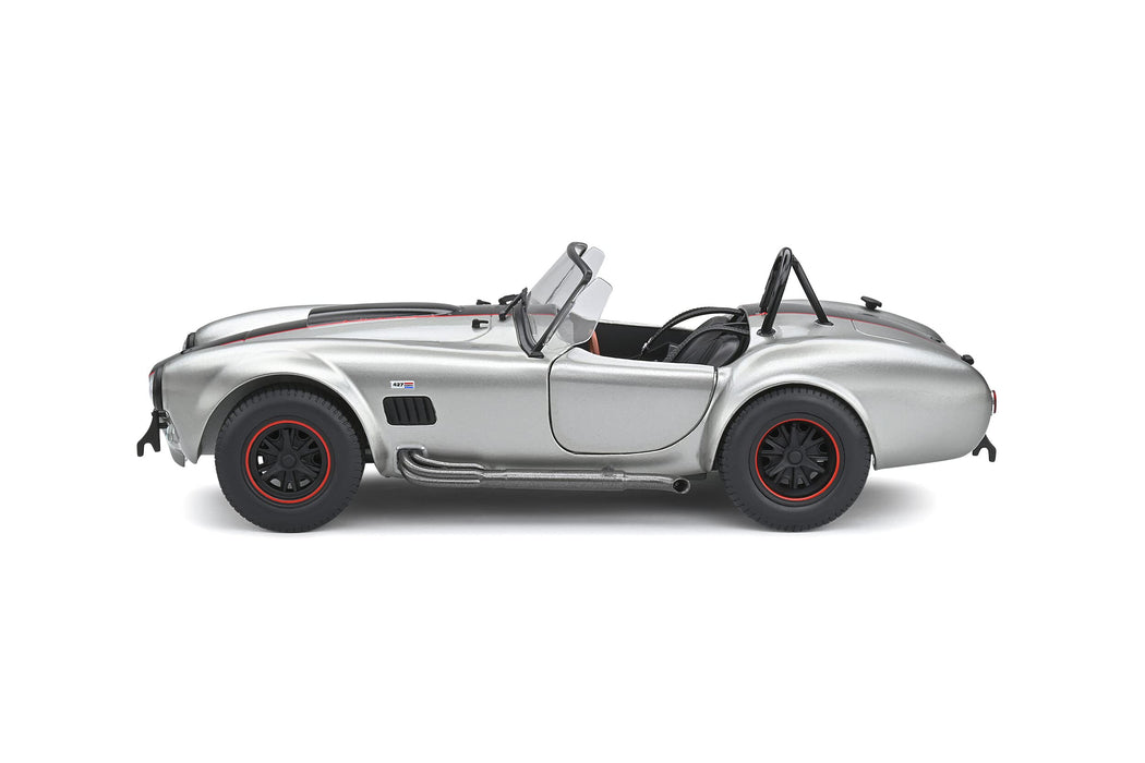 Kyosho Solido 1:18 Shelby Cobra 427 Mk.2 1965 Silver Diecast Model Car