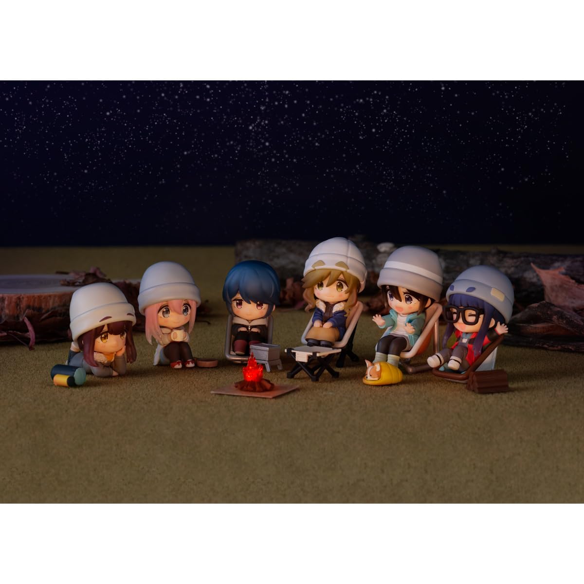 Bandai Laid Back Camp Season 3 Candy Toy 8-Piece Box Collection- Japan Figure Store - #1 Bring To You The Best Japanese Goods