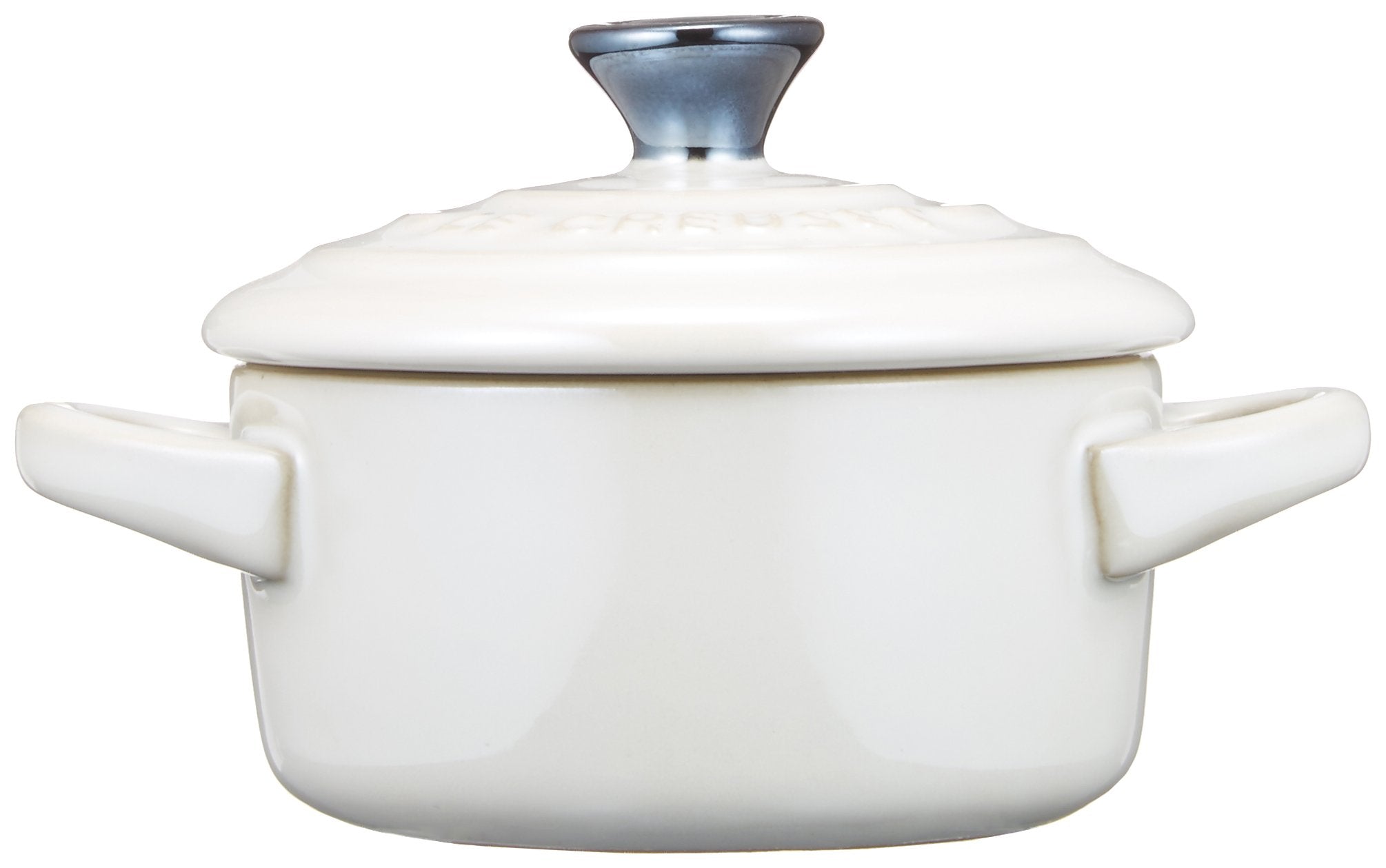 Le Creuset Heat-Resistant Petit Cocotte Container Pair with Spoon Red White- Japan Figure Store - #1 Bring To You The Best Japanese Goods