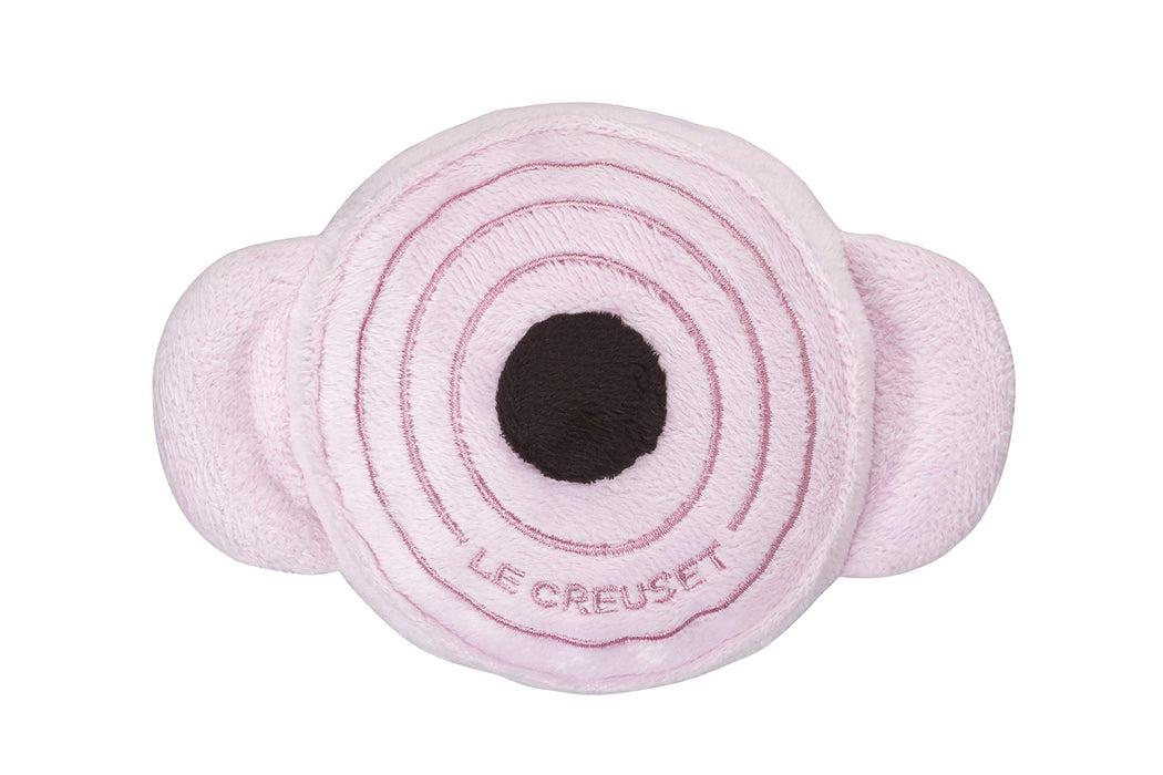 Le Creuset Pet Plush Toy Pink Sound-Making Official Japanese Release- Japan Figure Store - #1 Bring To You The Best Japanese Goods
