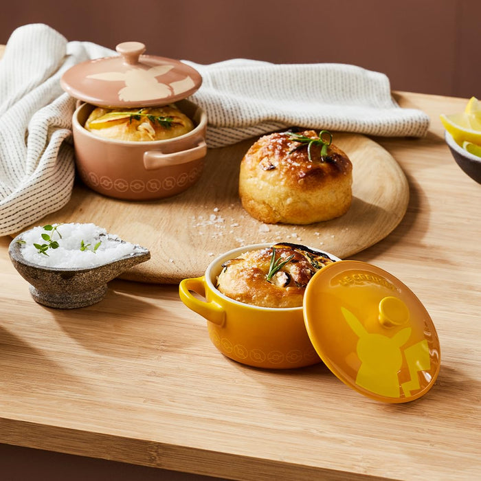 Le Creuset Pokemon Mini Cocotte Set 2pc Pikachu and Eevee Official Japan- Japan Figure Store - #1 Bring To You The Best Japanese Goods
