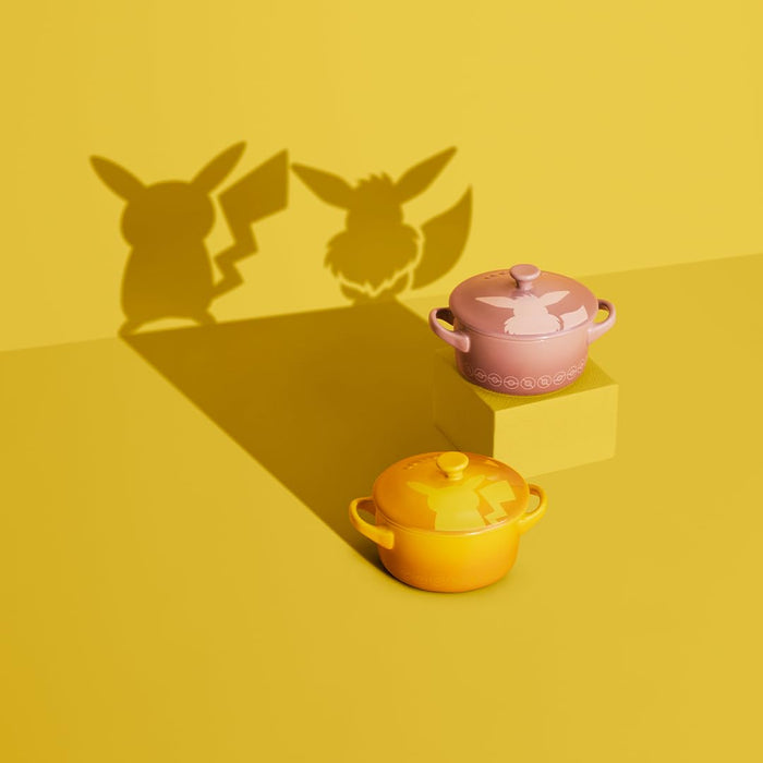 Le Creuset Pokemon Mini Cocotte Set 2pc Pikachu and Eevee Official Japan- Japan Figure Store - #1 Bring To You The Best Japanese Goods