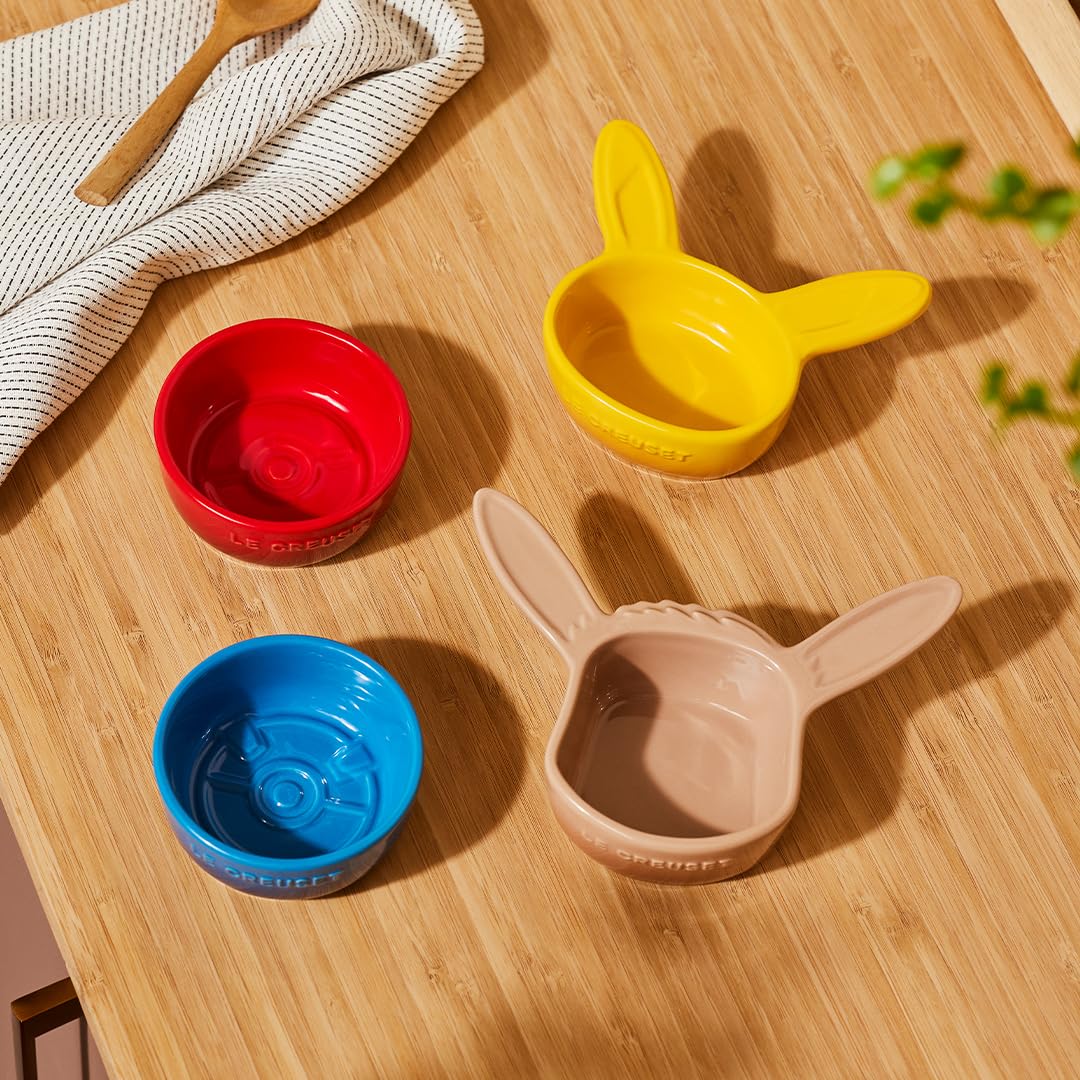 Le Creuset Pokemon Mini Dish Set of 4 Official Japanese Edition- Japan Figure Store - #1 Bring To You The Best Japanese Goods