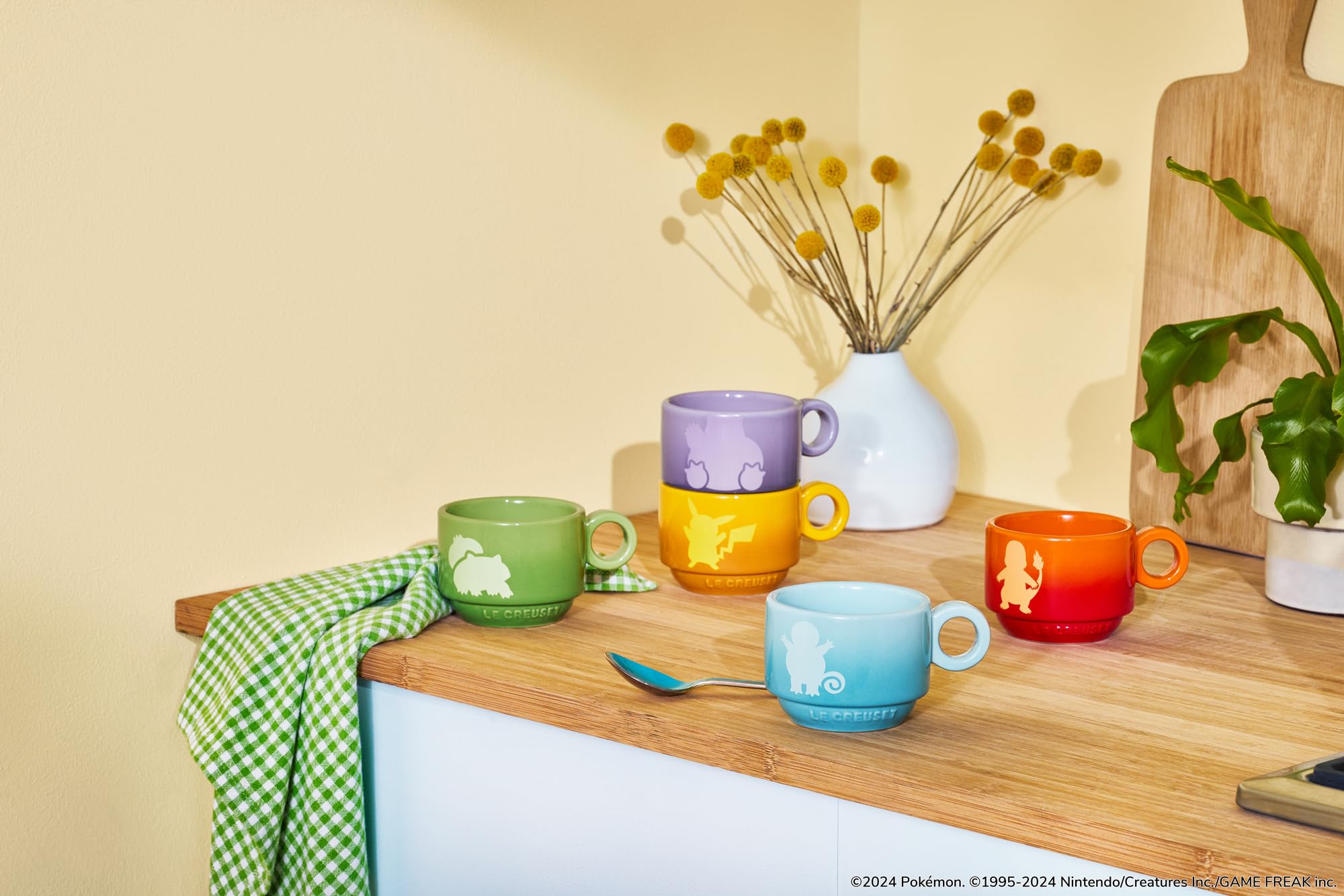 Le Creuset Pokemon Sphere Rice bowl Set of 5 Japan Limited 2024- Japan Figure Store - #1 Bring To You The Best Japanese Goods