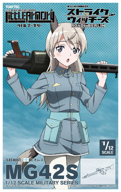 Tomytec Little Armory Strike Witches Road to Berlin MG42S Eila Action Figure- Japan Figure Store - #1 Bring To You The Best Japanese Goods