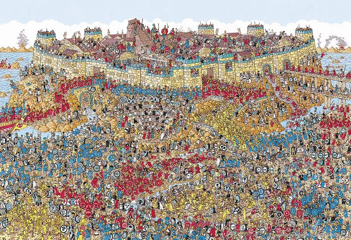 BEVERLY M81-733 Jigsaw Puzzle Where'S Wally 1000 S-Pieces- Japan Figure Store - #1 Bring To You The Best Japanese Goods