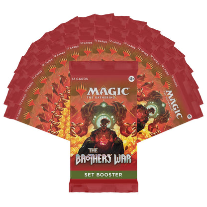 Magic: The Gathering Brothers War Set Booster Box (30 Packs) - English Version