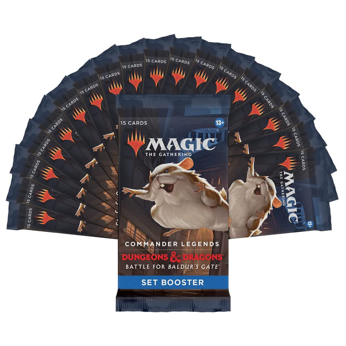 Magic: The Gathering Commander Legends Baldurs Gate Set Booster Box - English Version