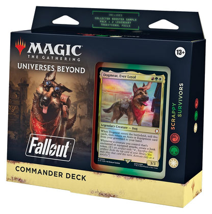Wizards Of The Coast MTG Fallout Commander Deck Hardy Survivors - English Version