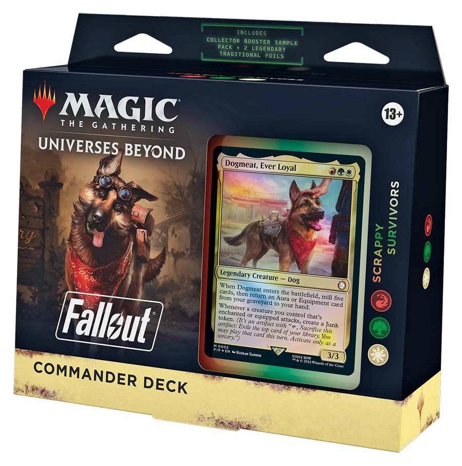 Wizards Of The Coast MTG Fallout Commander Deck Hardy Survivors - English Version