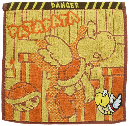 MARUSHIN Super Mario Hand Towel 'Patapata Danger'- Japan Figure Store - #1 Bring To You The Best Japanese Goods