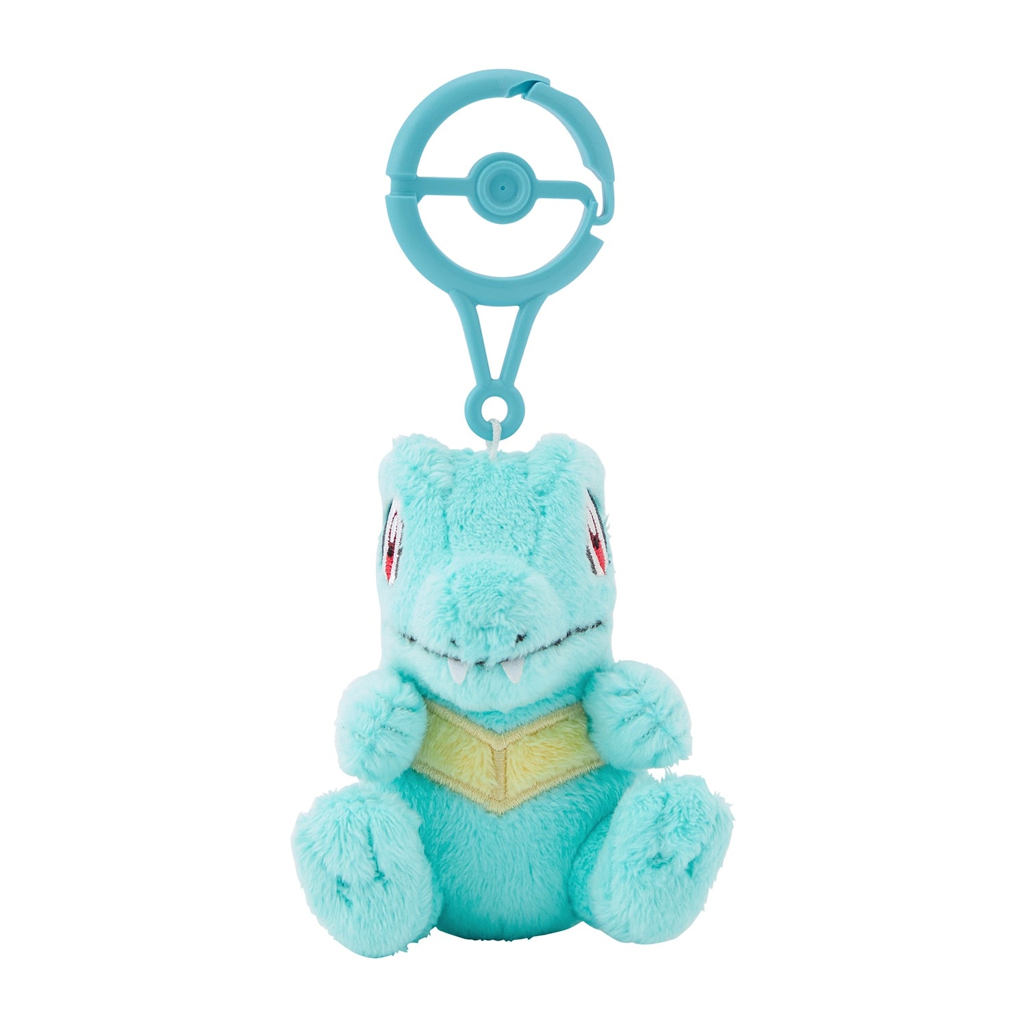 Pokemon Center Totodile Mascot with Carabiner Clip for Backpacks- Japan Figure Store - #1 Bring To You The Best Japanese Goods